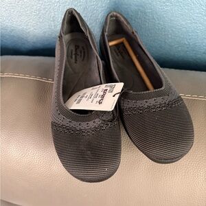 Drearfoams  Comfort Knit Ballet Flats - Black size 6